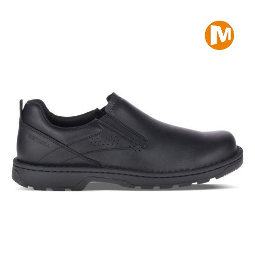 Merrell World Legend 2 Moc Slip-On Schuhe Herren Schwarz [DE-AYMPX]